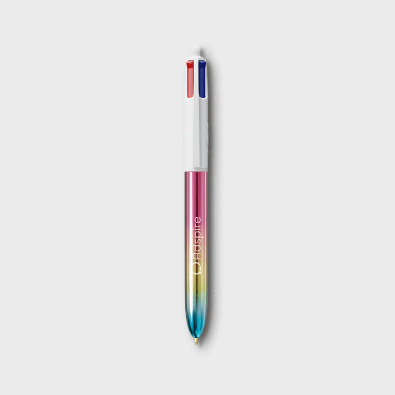 Stylo 4 couleurs BIC® dégradé